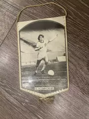 Вимпел двосторонній. Динамо Київ. - Нефтчі Баку. ( Лозинський).#.м.