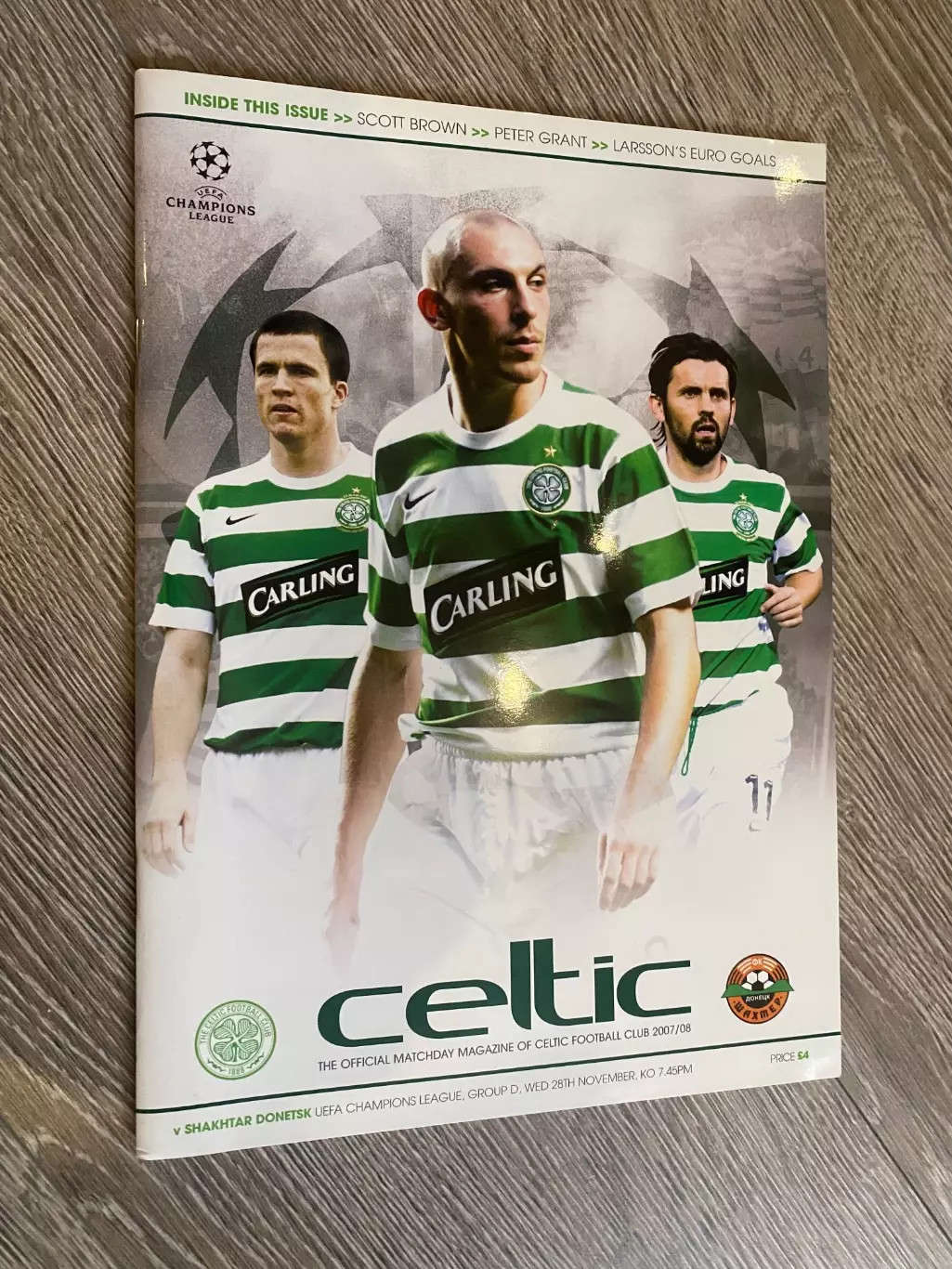 Селтик- Шахтар Донецьк. 2007.в.