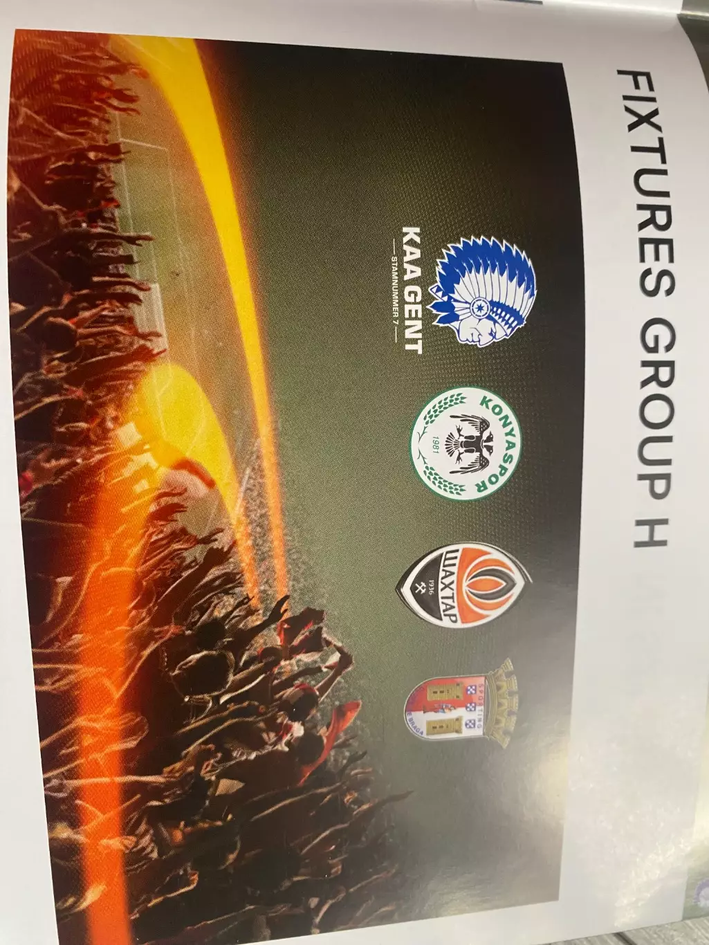 Ліга Європи. Сезон 2016/2017. Група Н. Гент, Коньяспор, Шахтар Донецьк, Брага.м. 1