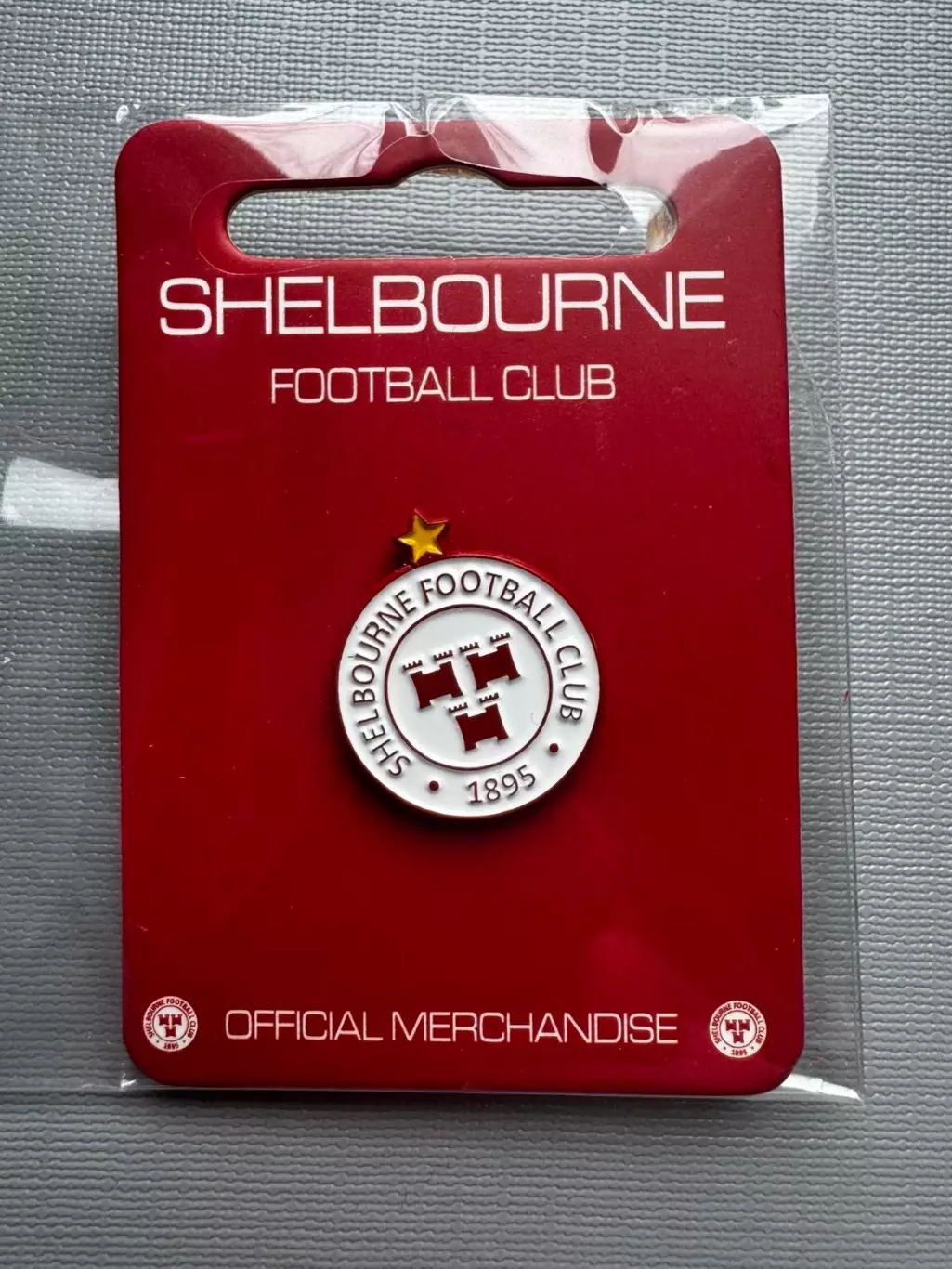 Значок. Шелбурн Ірландія. Офіційний..