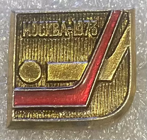 Значок. Чемпіонат світу з хокею. 1973.#.м.