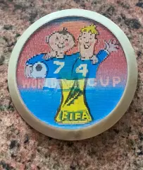 Значок переливний. Чемпіонат світу. 1974.#.м.