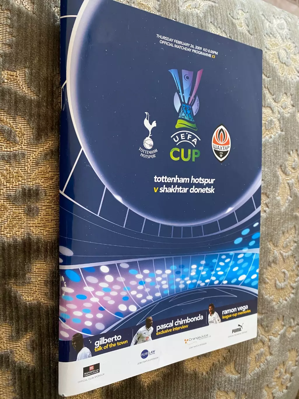 Тоттенхем - шахтар Донецьк. 2009.в.