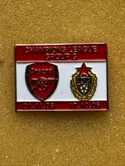 Акція до 10.03.2026.Значок. Ліга чемпіонів. Арсенал Лондон- ЦСКА. 2006..