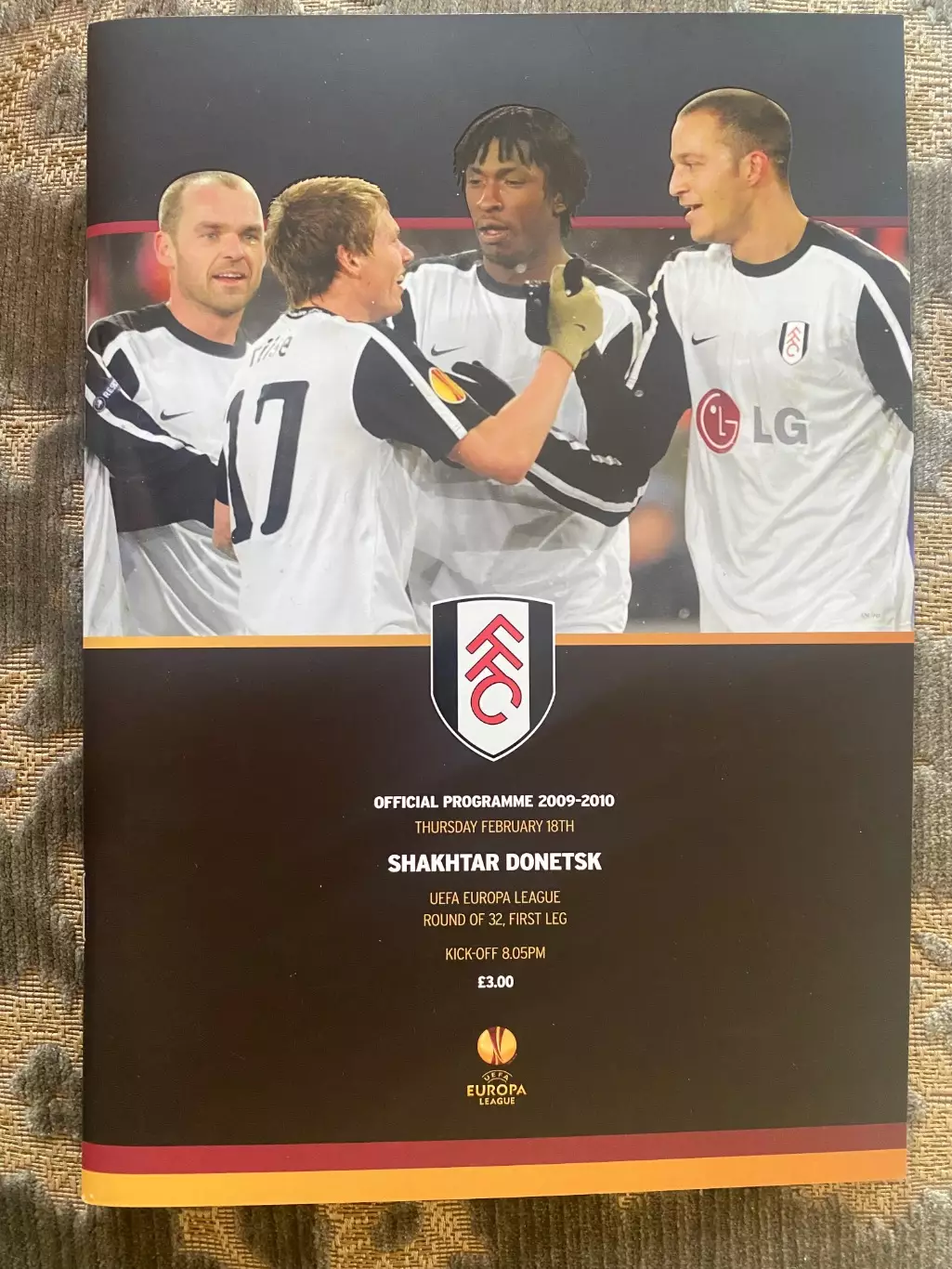 Фулхем- шахтар Донецьк.2010.в.