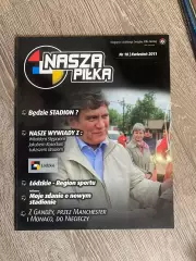 Журнал. Футбольний клуб Лодзь Польща.