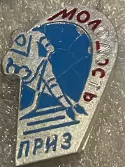 Значок . Хокей. Приз молодість .я#.м.