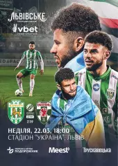 Карпати Львів- Оболонь Київ. 22.03.2026.