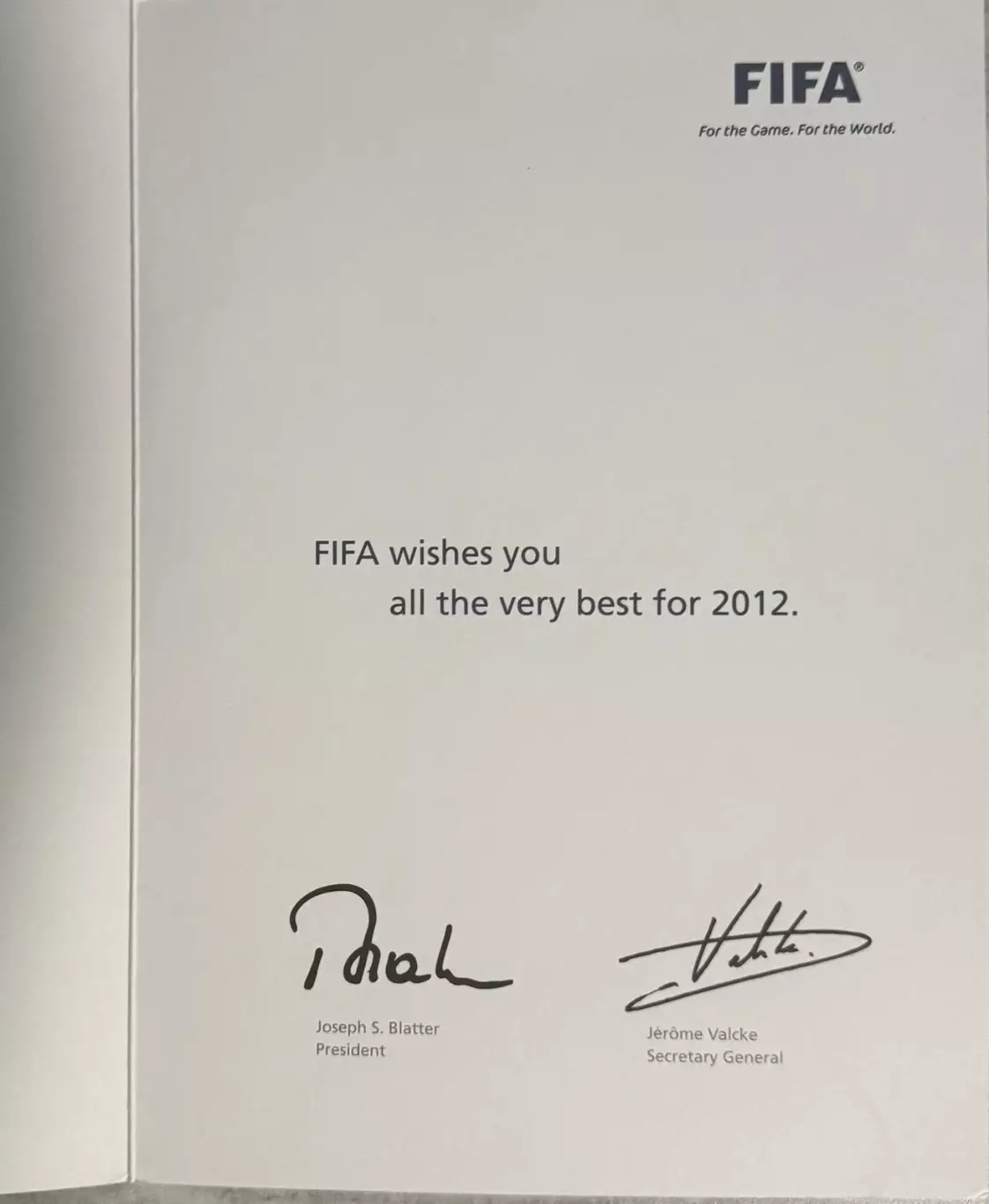 Відкритка. ФІФА.. 1