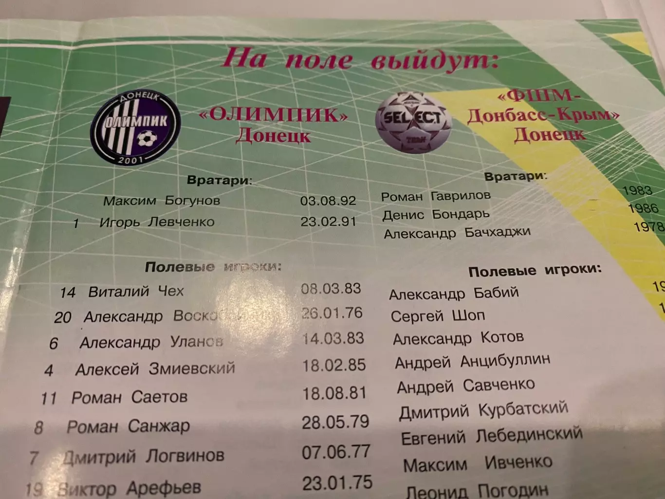 Четвертий зимовий Кубок Олімпіка . Січень 2008.донецьк.м. 1