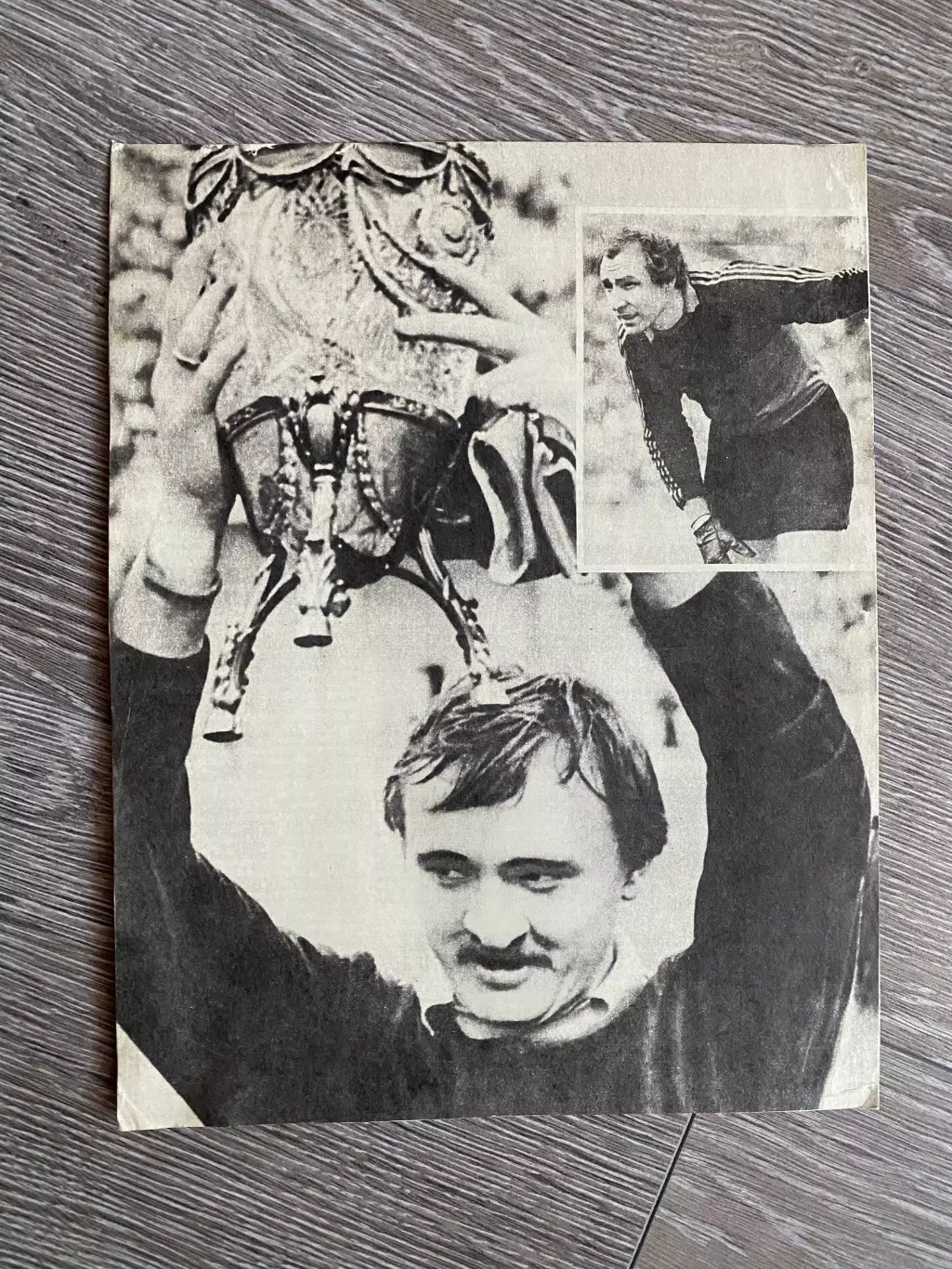 Вирізка з журналу. Чанов.