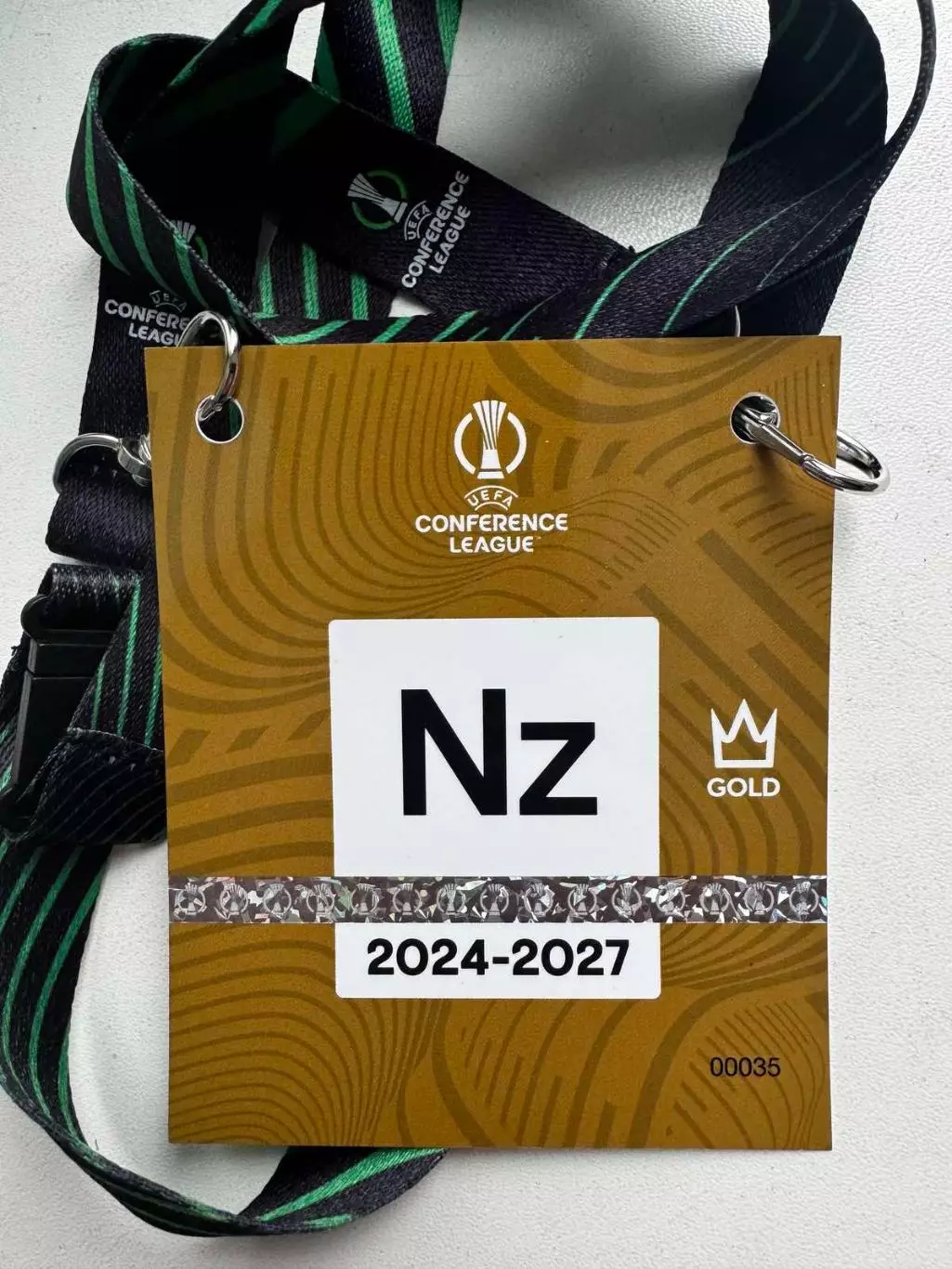 Бейдж.Ліга Конференцій. Шахтар Донецьк- Лех Познань..