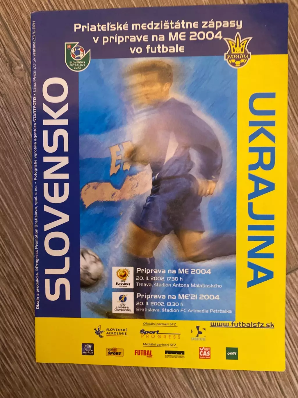 Словенія- Україна. 2002.#.м.