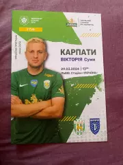 Карпати Львів- Вікторія Суми. 2024.б.