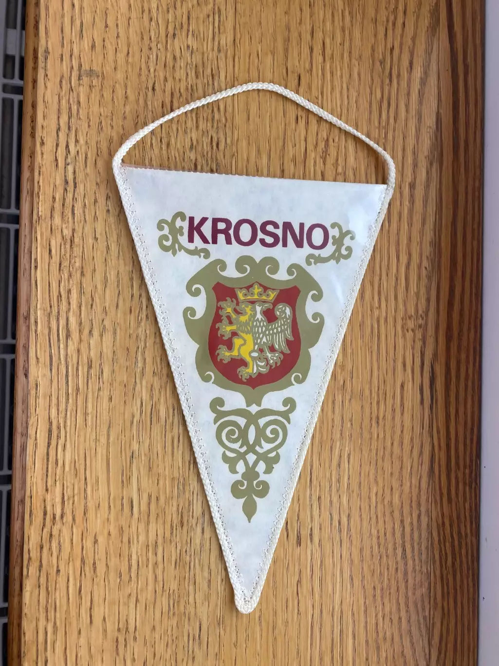 Вимпел двохсторонній. Кросно . Польща.т.