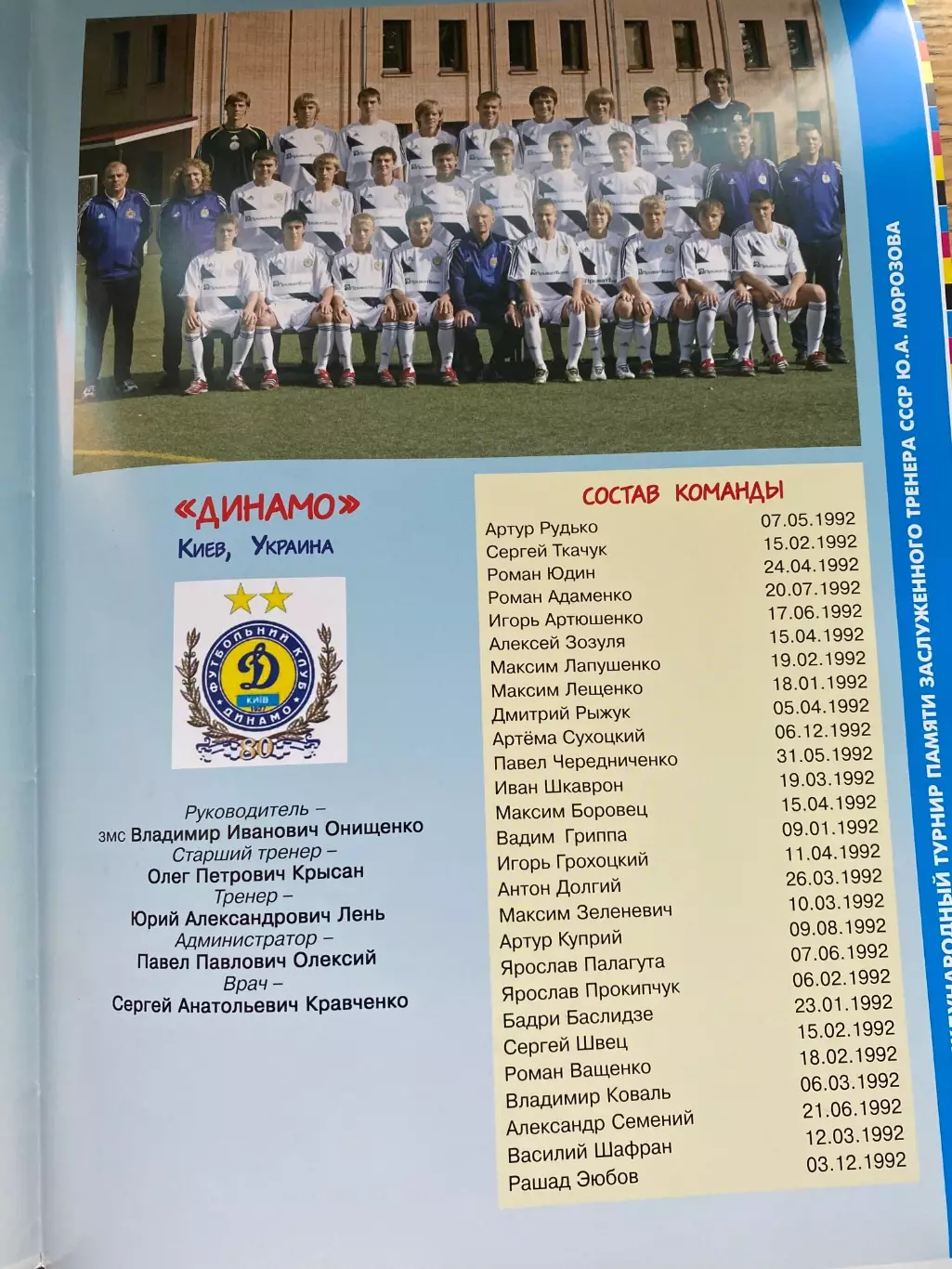 Турнір пам?яті Морозова-2007.#.м. 1