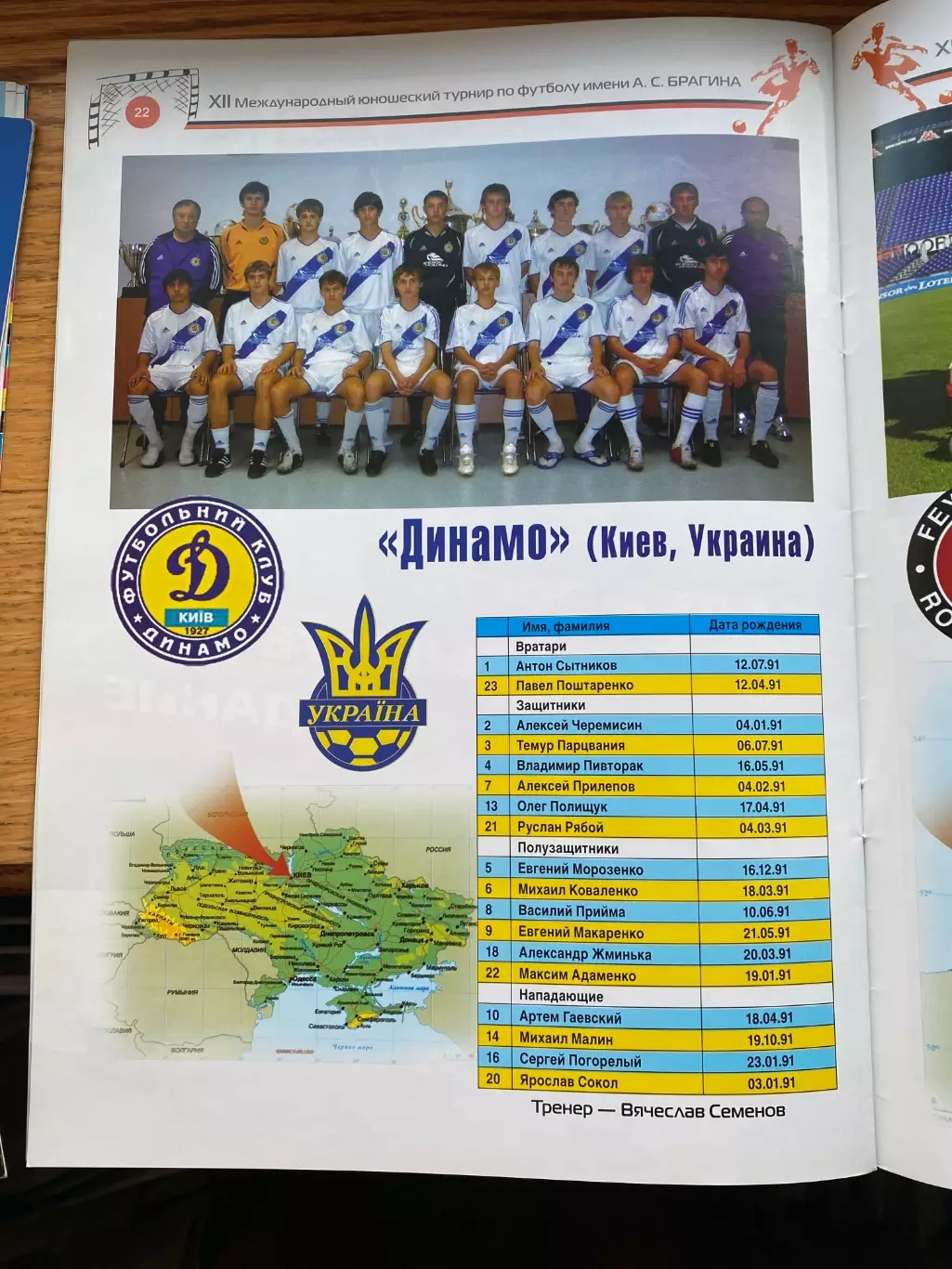Кубок Брагіна-2007. 1