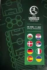 Офіційна програма. Чемпіонат Європи-2026. Ю-19. Уельс..