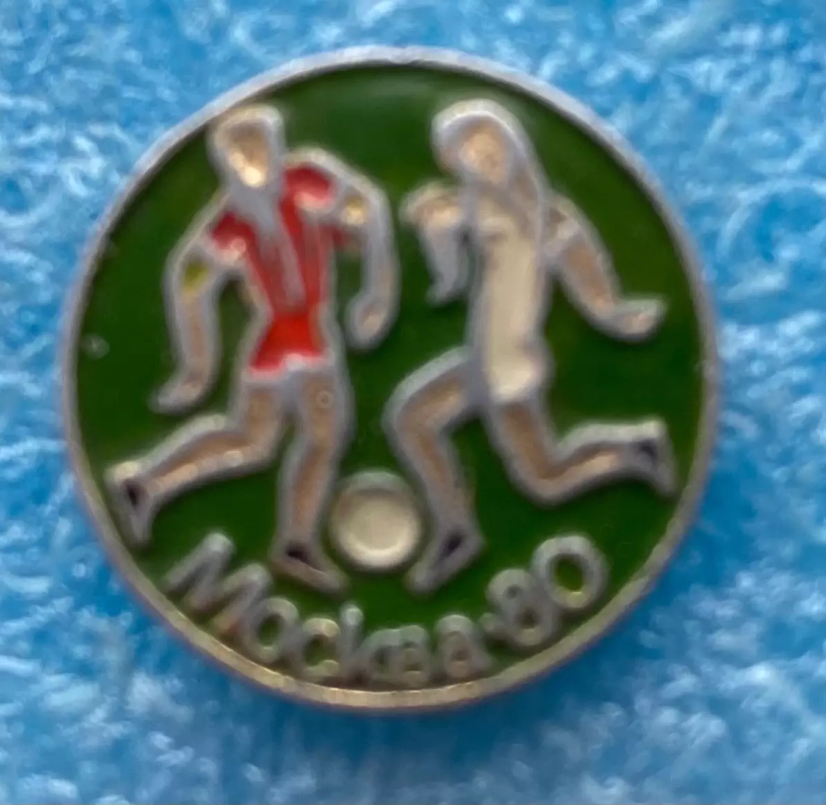 Значок. Олімпіада. 1980. футбол.б.