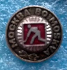 Значок. Олімпіада. 1980. Хокей на траві.б.