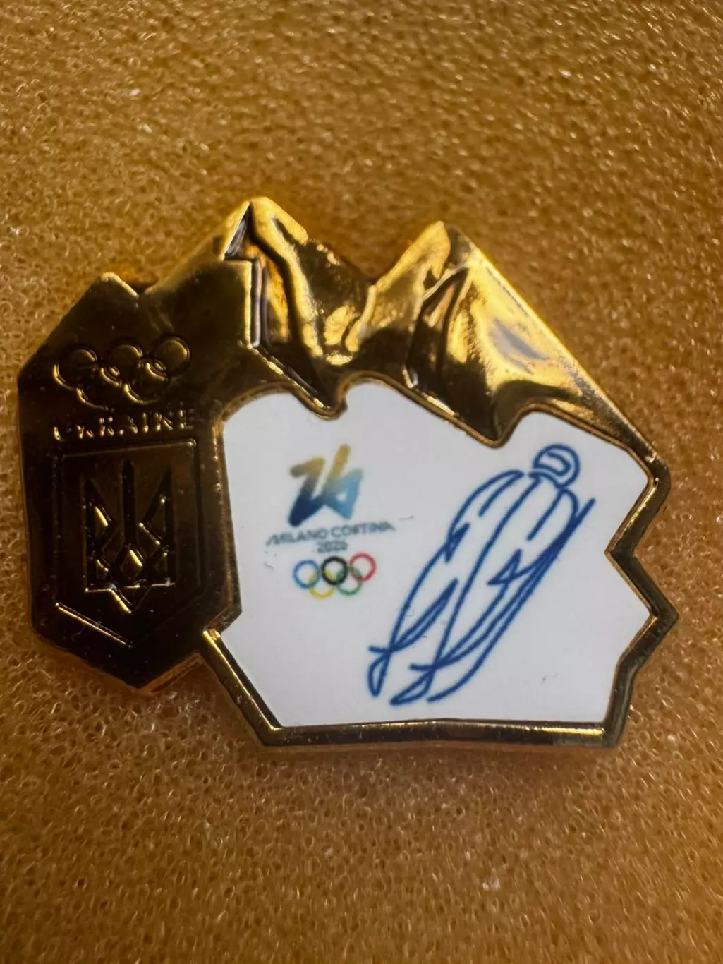 Значок . Олімпіада . НОК України. 2026 рік..