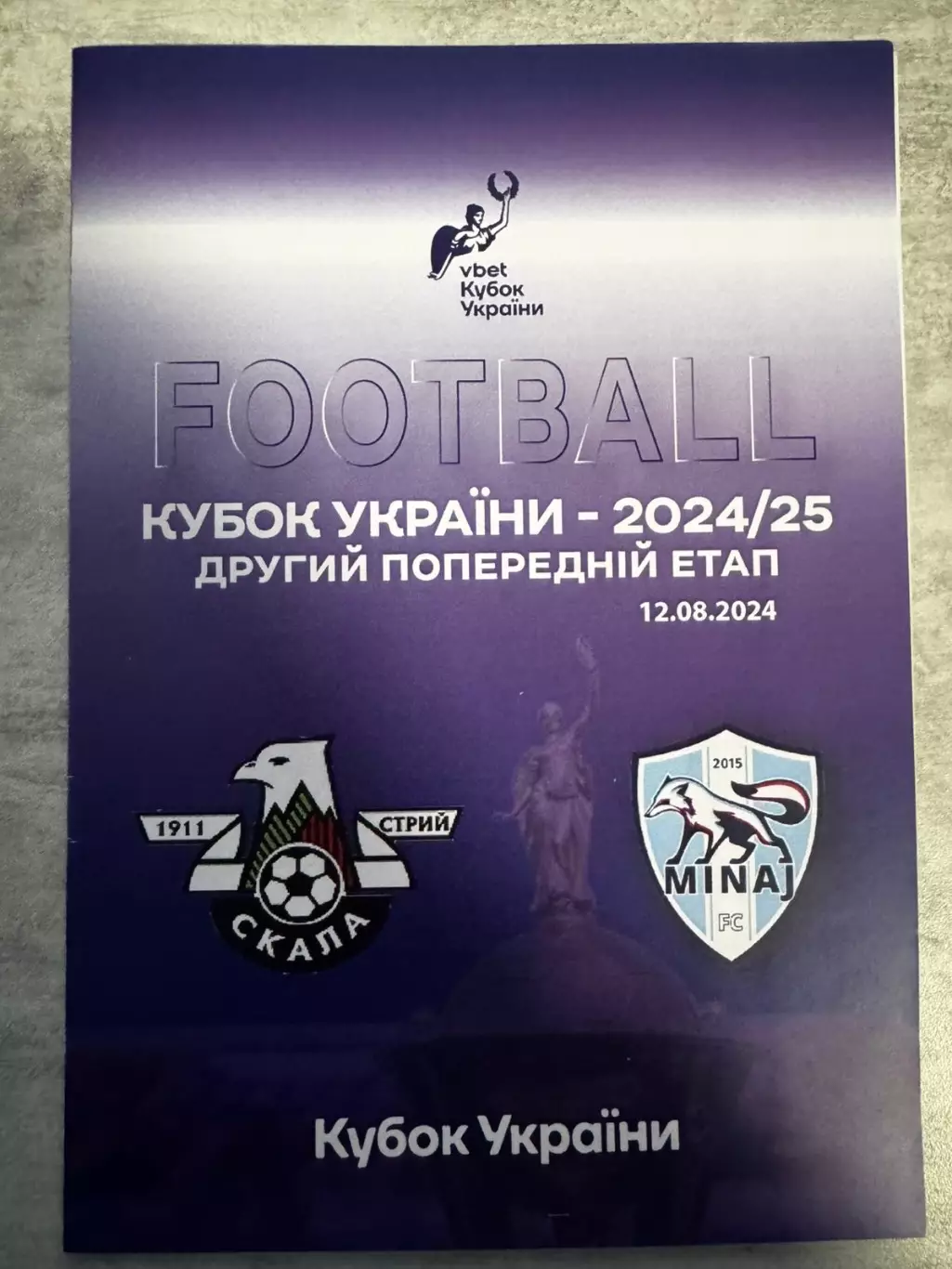 Кубок України.Скала Стрий - Минай. 2024..