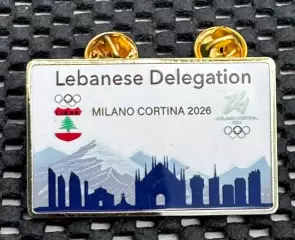 Значок. НОК Ліван. Олімпіада-2026..
