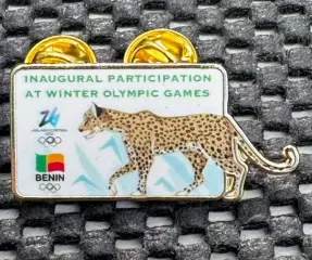Значок. НОК Бенін. Олімпіада-2026..