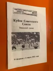 Кубок СРСР. Зональний турнір. 1982.б.