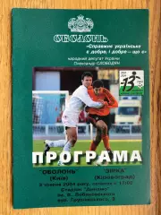 Оболонь Київ- Зірка Кіровоград. 03.05.2004.#.м.