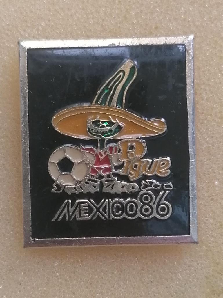 ЗНАК. ЧЕМПИОНАТ МИРА. МЕКСИКА. 1986..