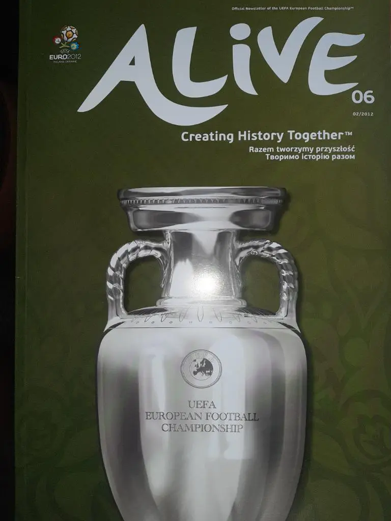 ЖУРНАЛ ОФИЦИАЛЬНЫЙ. ЕВРО 2012.# 6.2012.М.