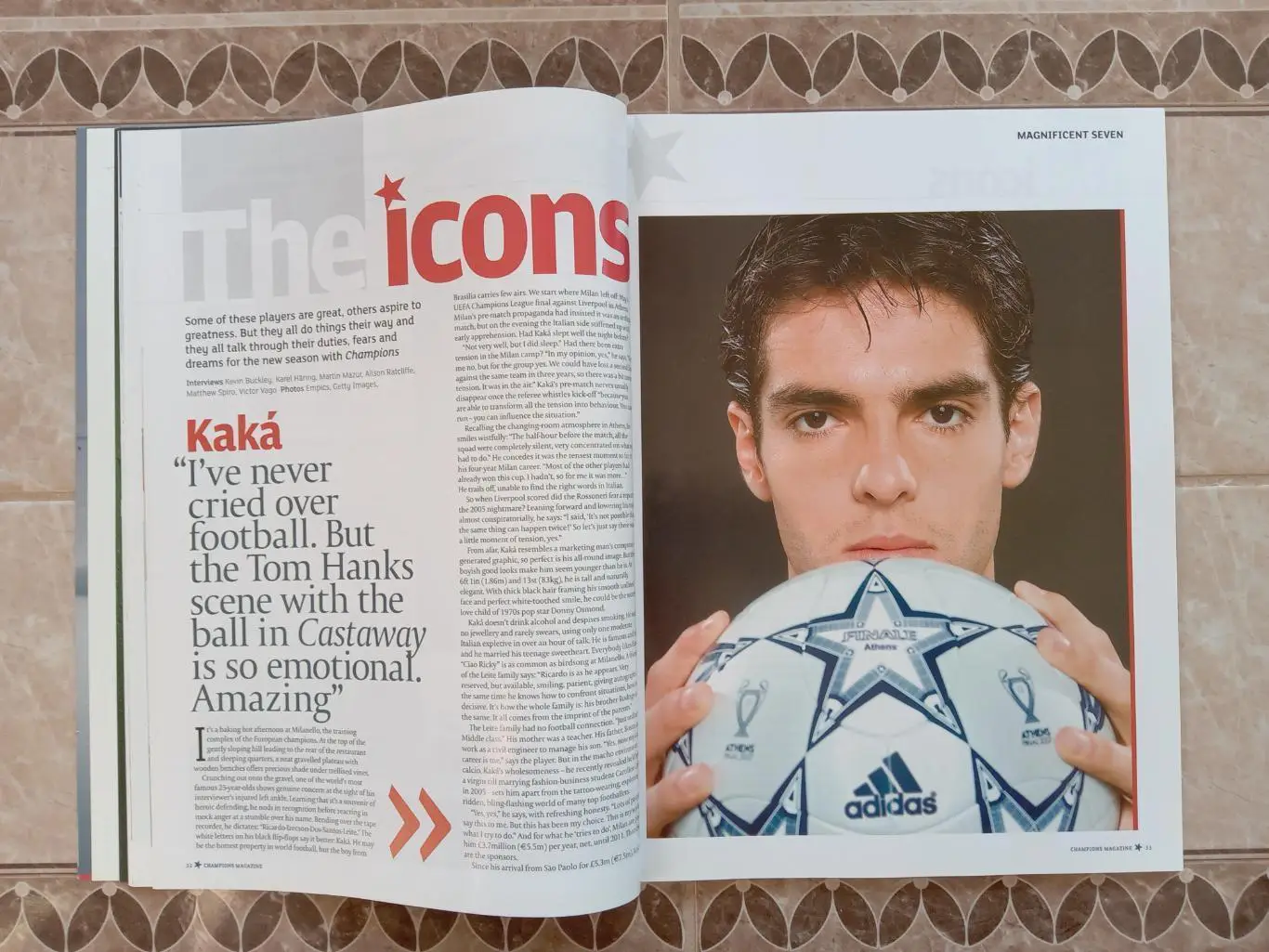 Офіційний журнал ліги чемпіонів 2007. #.м. 3