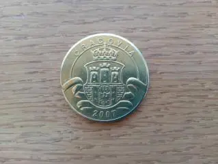 Жетон. Краків. Польща. Діаметр 3 см.