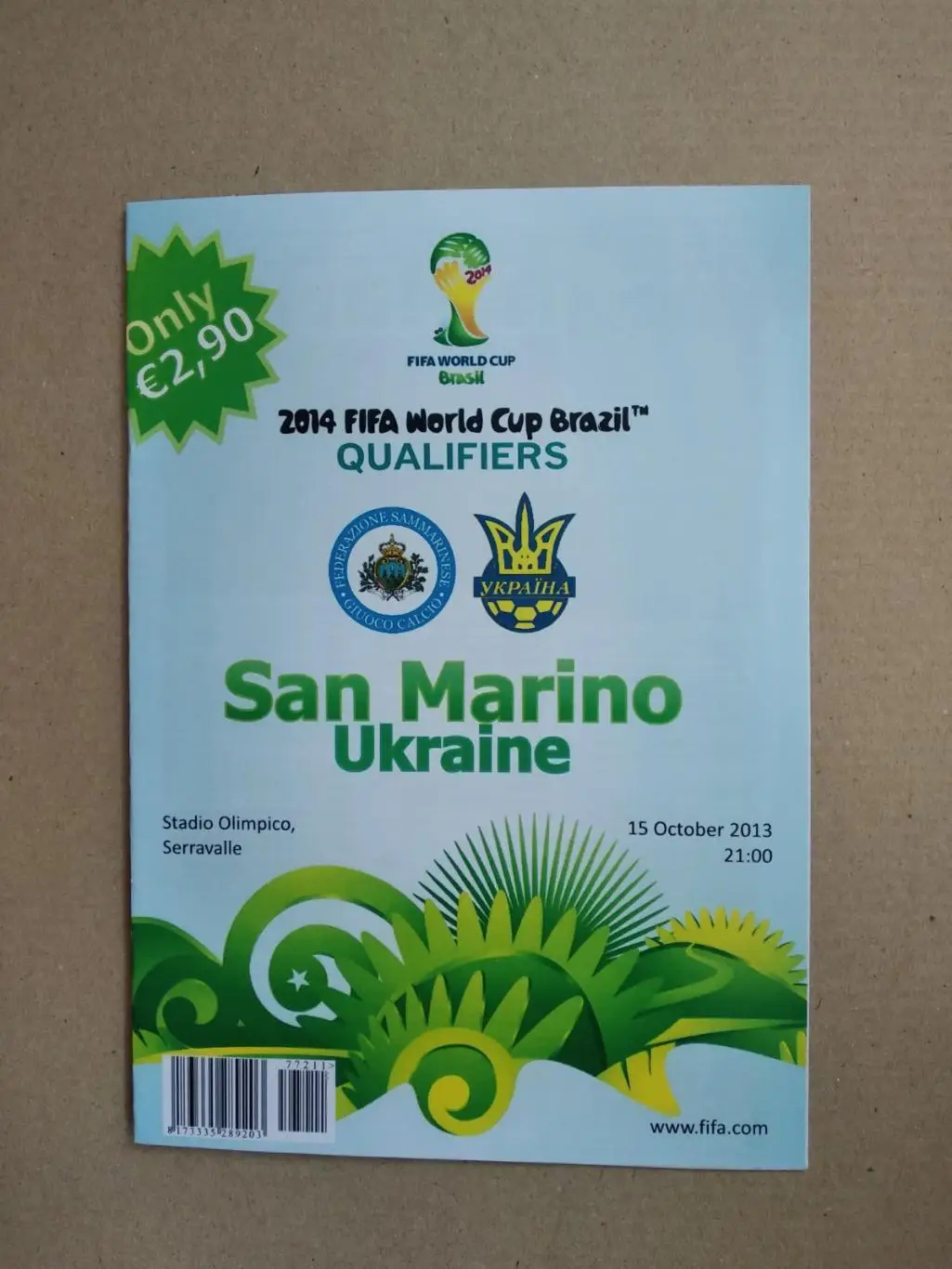 Сан Маріно - Україна. 2013. Альтернатива.#.