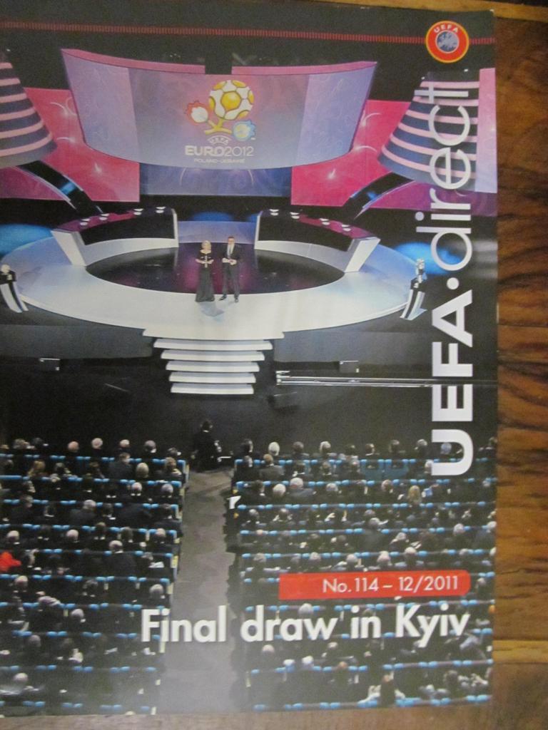 журнал. уефа. дірект. фінал ліги чемпіонів уефа - київ. № 14. 2011 рік.*.