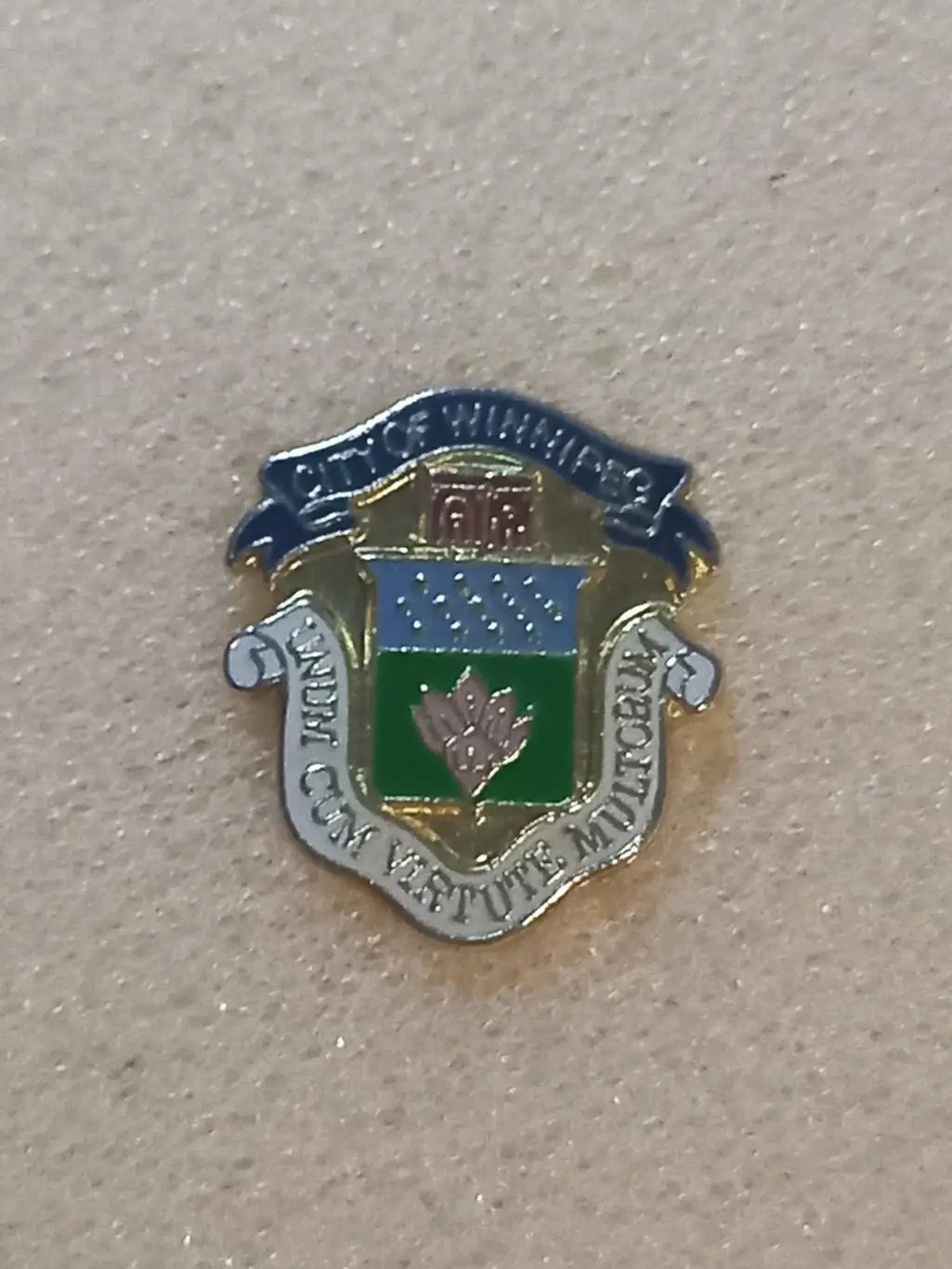 Значок.Вінніпег.канада..