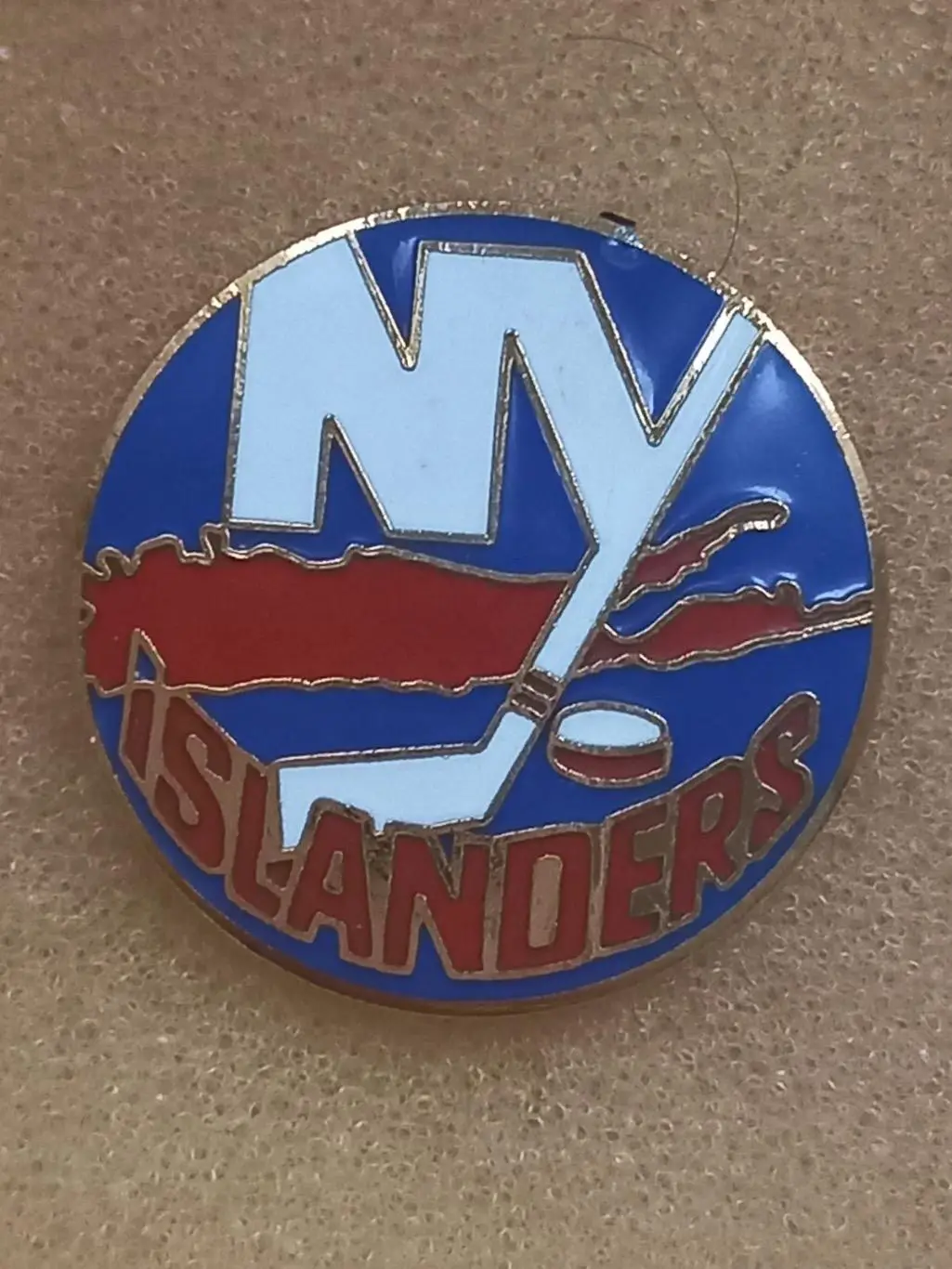 Акція до 25.12.2024.Значок. Нью йорк айлендерз..