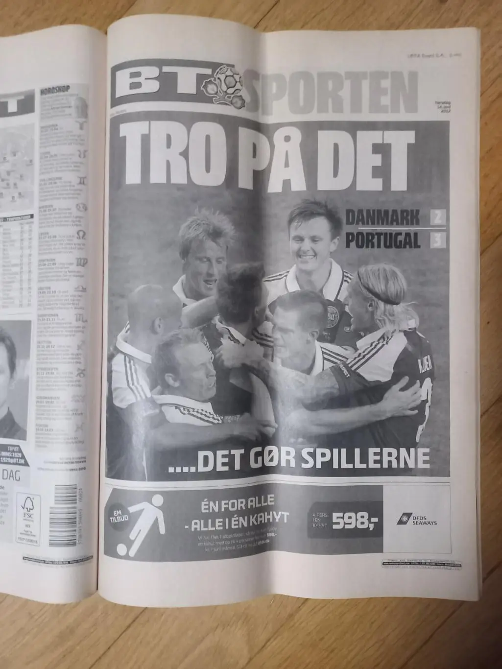 акція до 05.01.2025.газета. тв німеччина. євро-2012.. 1