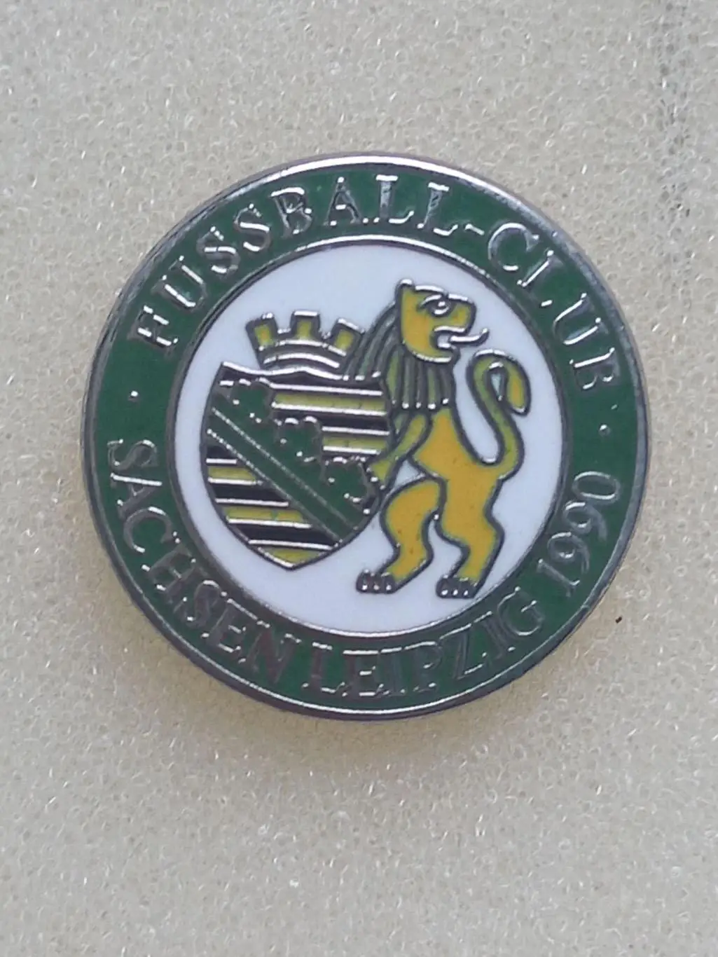 Акція до 05.01.2025. Значок. Сачесен Лейпціг..