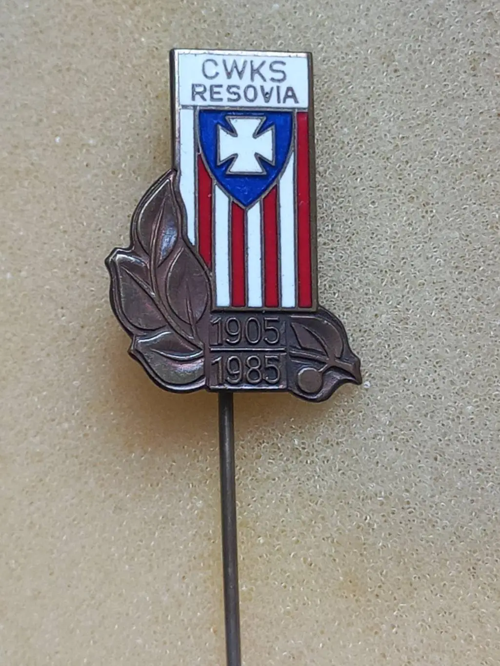 акція до 25.01.2025. значок. ресовія жешув польща..