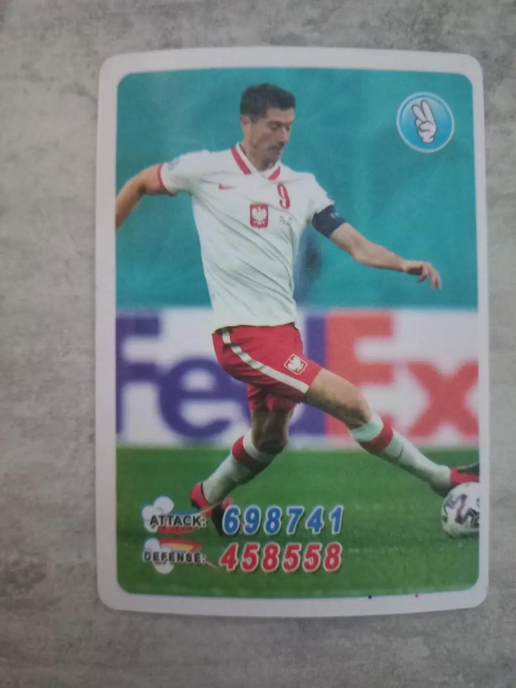 Карточка. Левандовський. Польща..