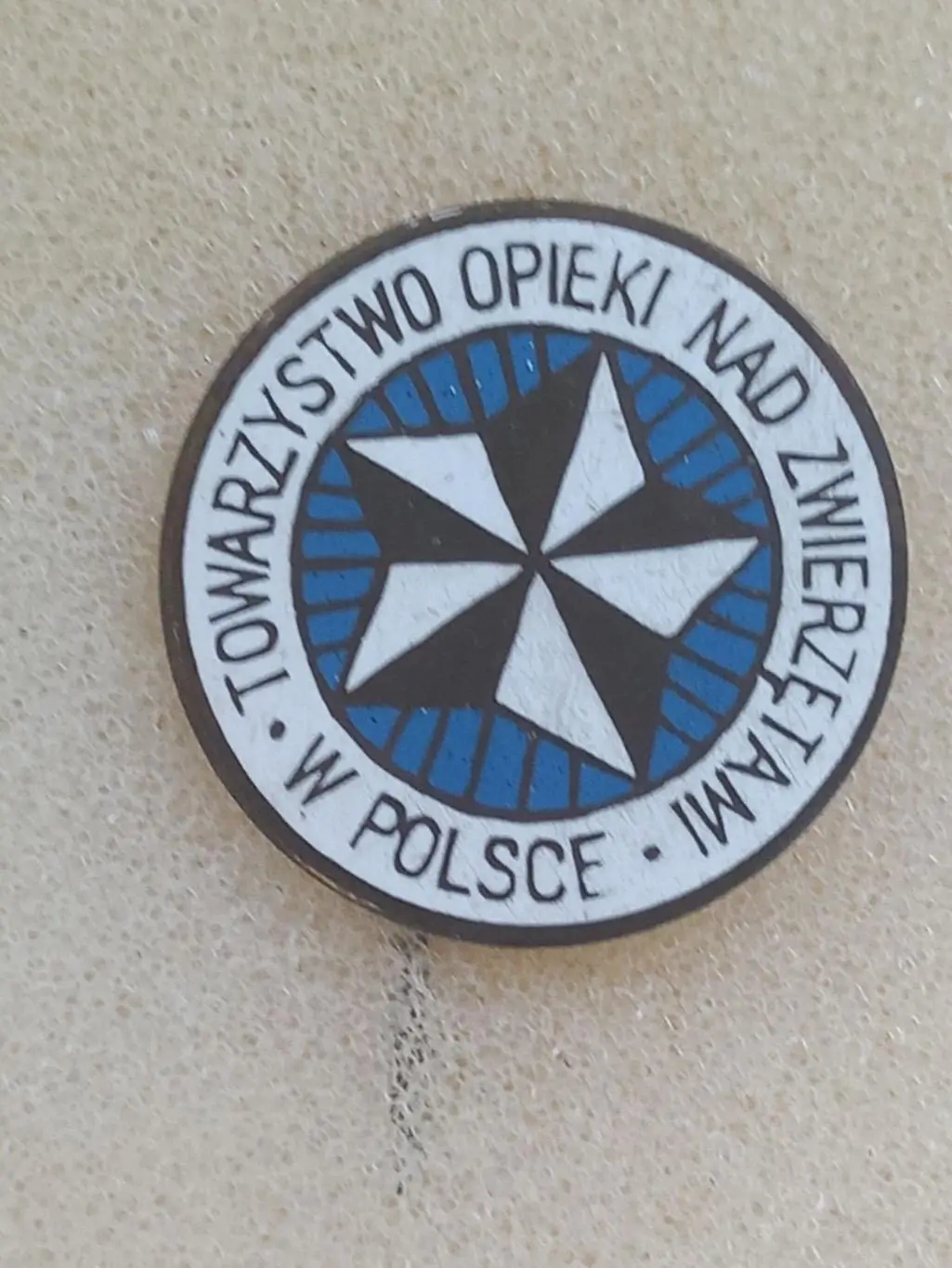 Значок. Поліція Польщі..