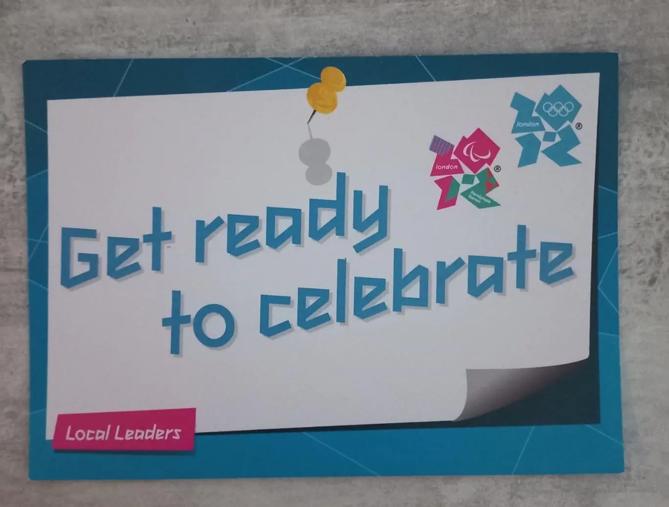 Листівка. Олімпійські ігри-2012. Лондон..