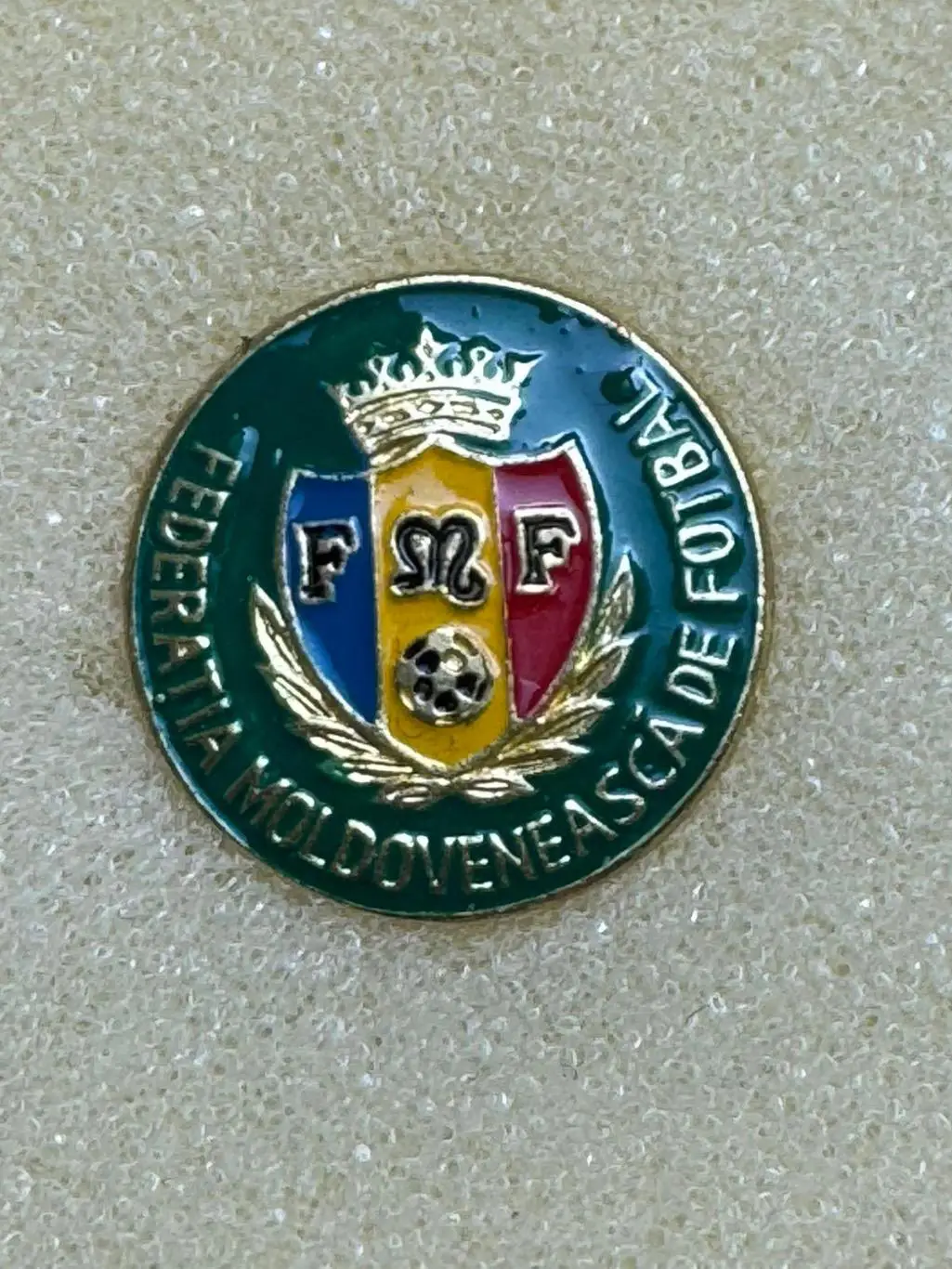 Значок. Федерація футболу Молдови..