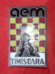 значок. шахи. тімішоара.т.