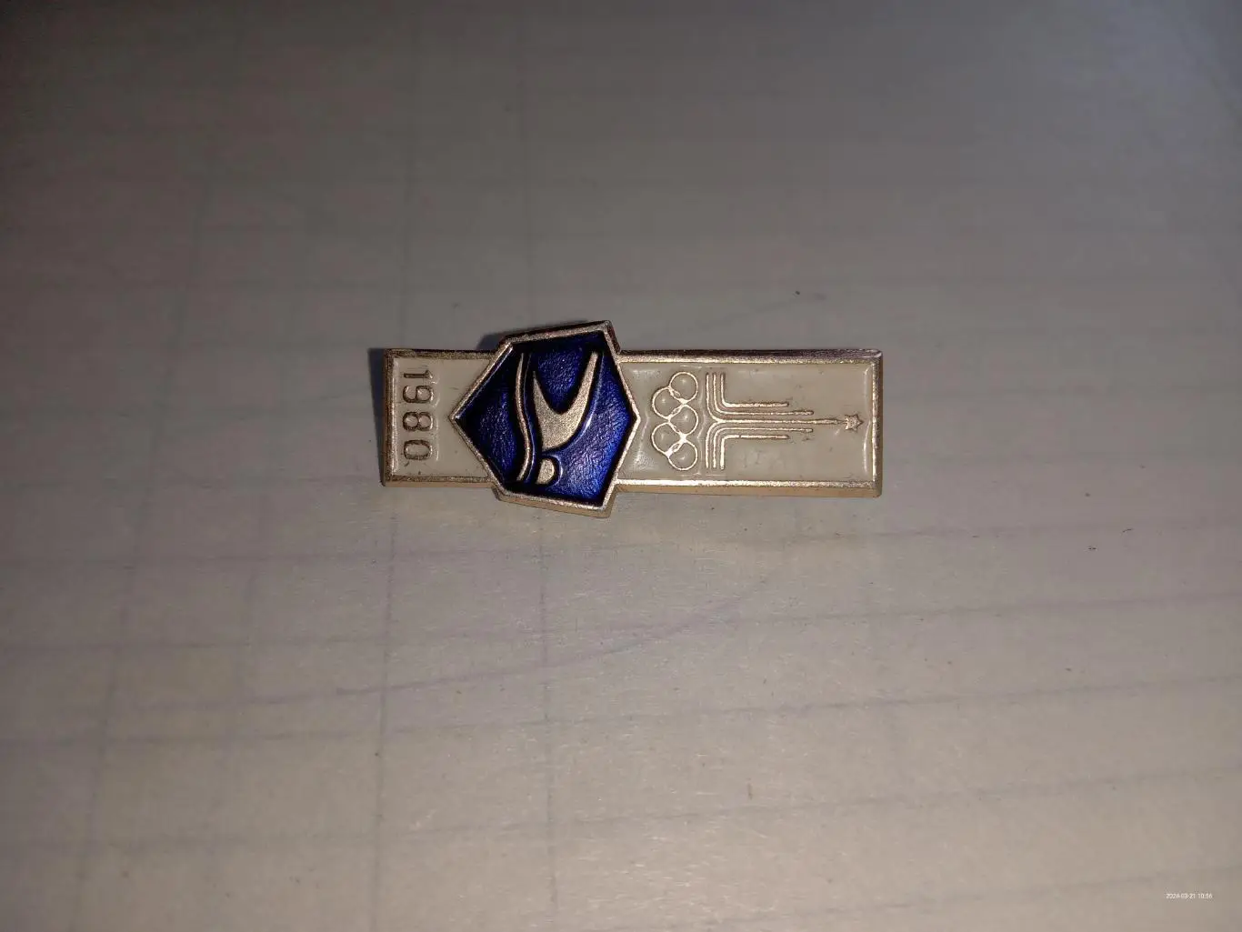 значок. олімпіада-1980. плавання.т.