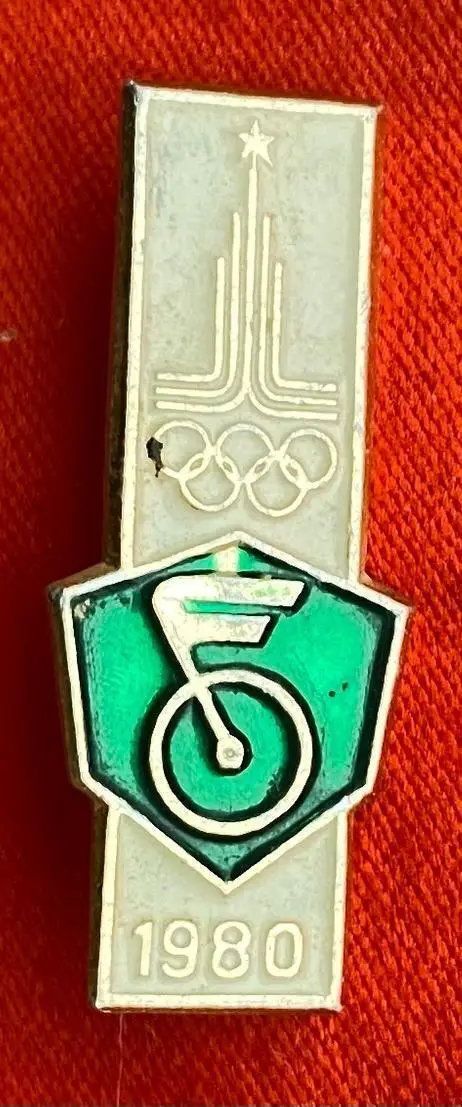 значок. олімпіада-1980. вело.т.