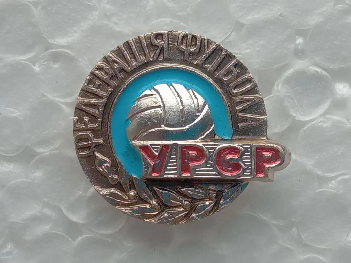 значок. федерація футболу урср.).м.