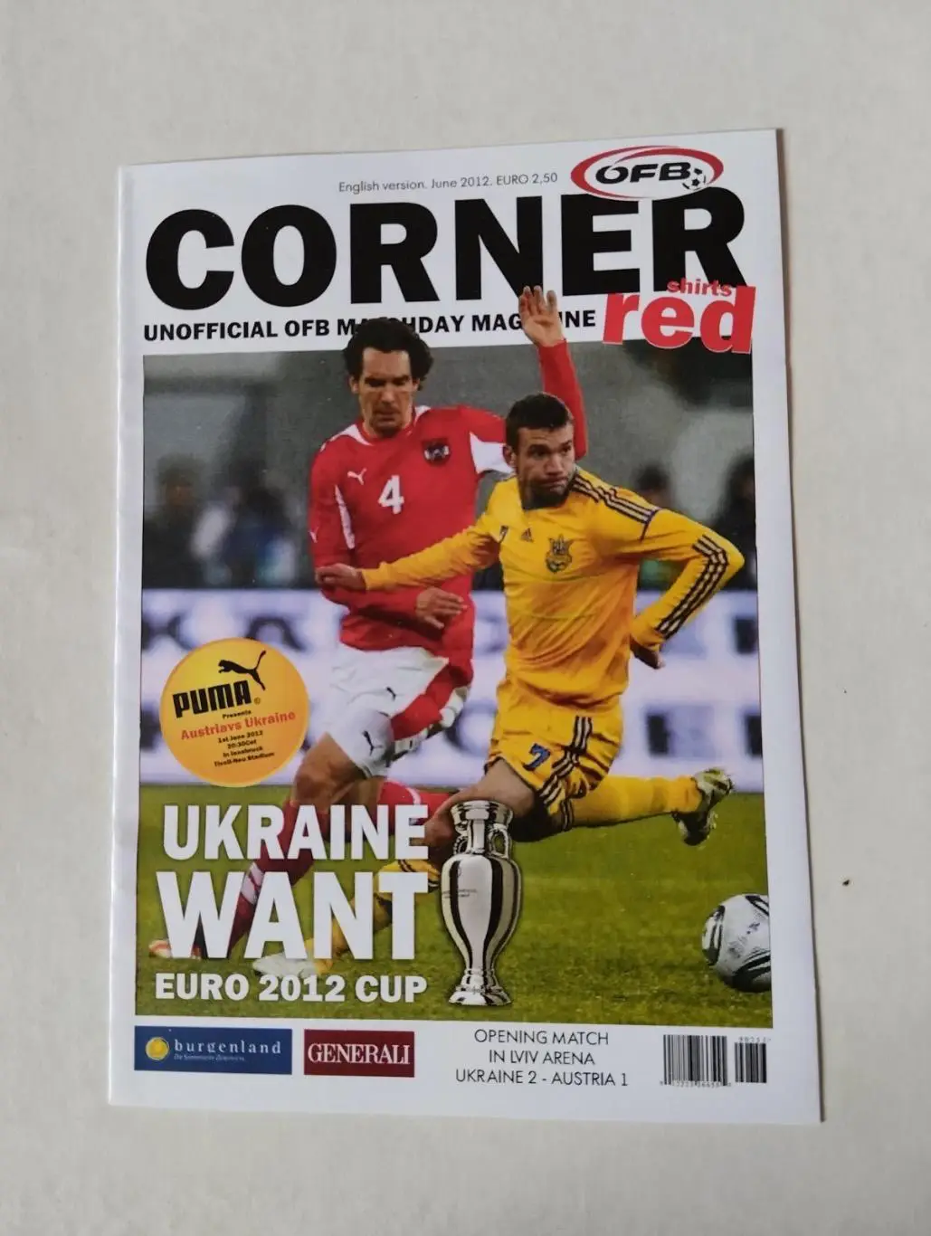 Журнал. Корнер. Україна- Австрія.#.